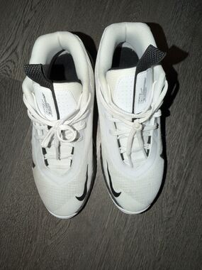 White Nike Air Zoom-Type Low Top Sneakers